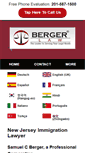 Mobile Screenshot of bergerlaw.net